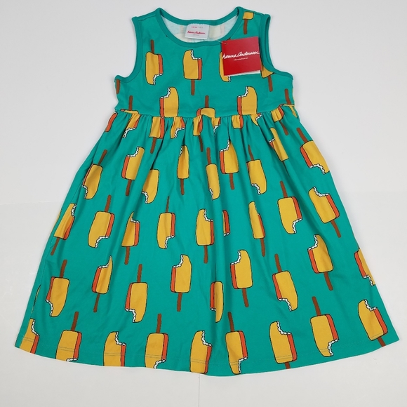 Hanna Andersson Other - NWT Hanna Andersson 110 green popsicle tank dress